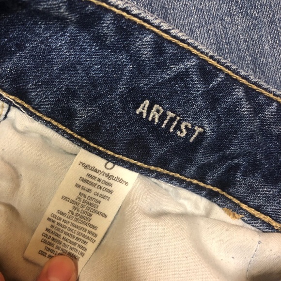 ❌ SOLD American Eagle Jeans - Size 0 Regular - Picture 4 of 6